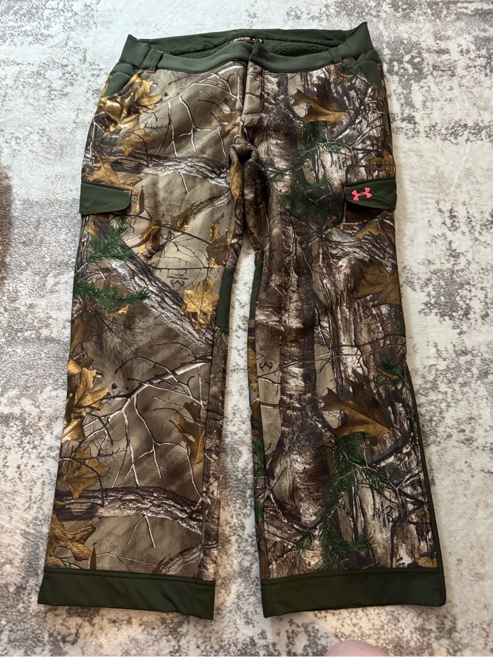 Under Armour Realtree Camo Pants Cold gear 2XL